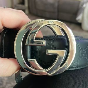 Gucci belt authentic, worn twice!!!